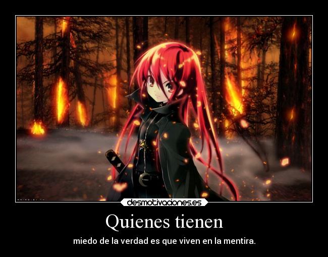 carteles anime shana shakugan shana desmotivaciones