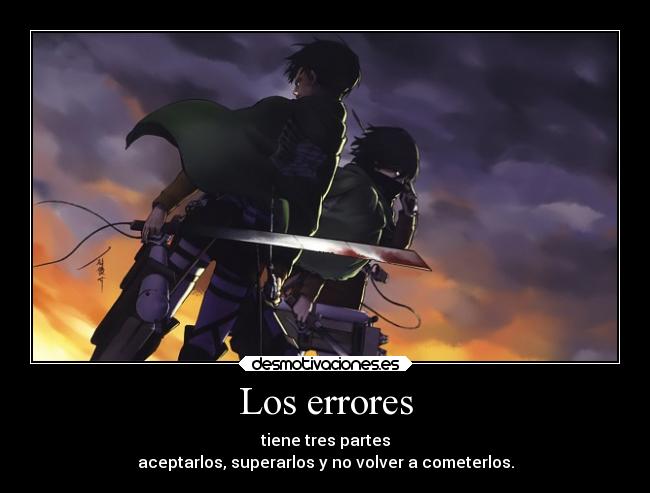 carteles anime shingeki kyojin rivaille levi mikasa ackerman desmotivaciones