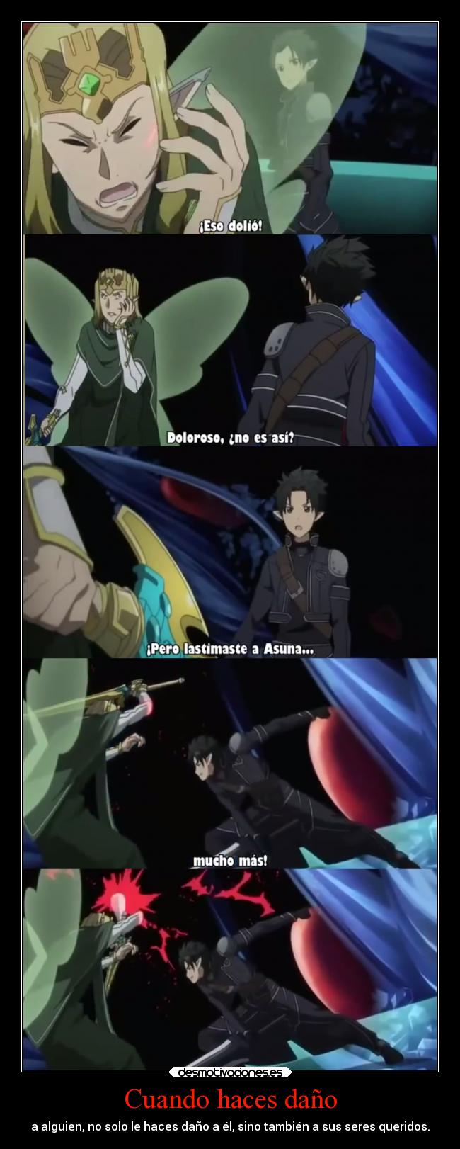 carteles kirito oberon sword art online elesteva mis hijas llamaran asuna esteva lucina esteva desmotivaciones
