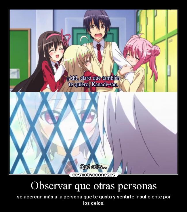 Observar que otras personas -