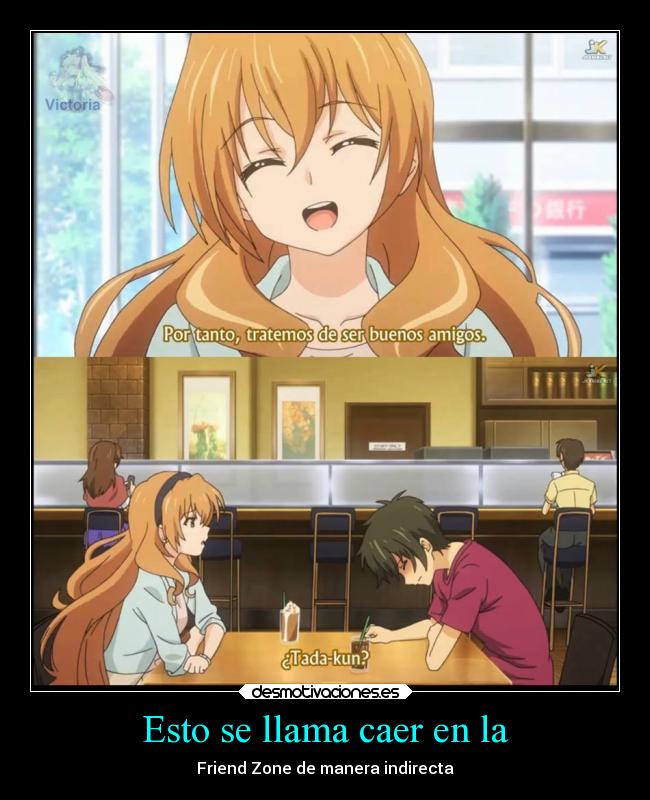 Esto se llama caer en la -