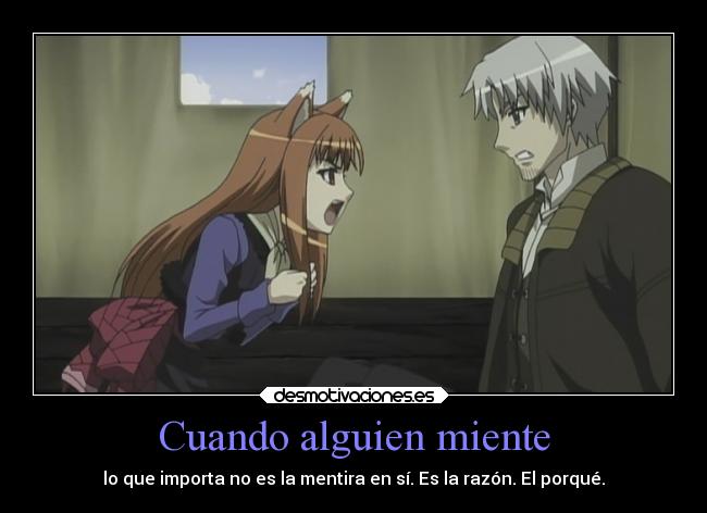 Cuando alguien miente - 