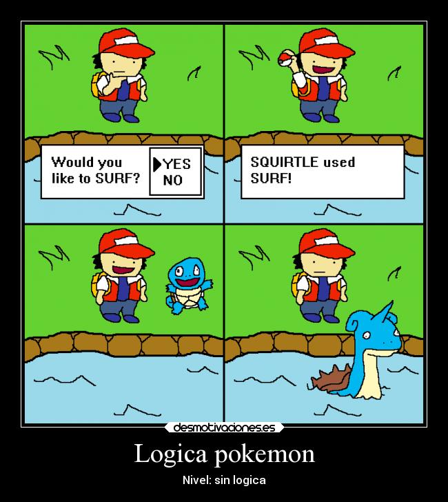 Logica pokemon - Nivel: sin logica