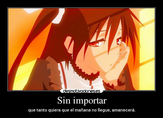 carteles anime mayo chiki suzutsuki kanade desmotivaciones