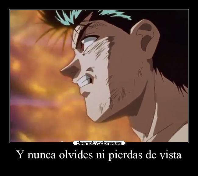 carteles yusuke urameshi desmotivaciones