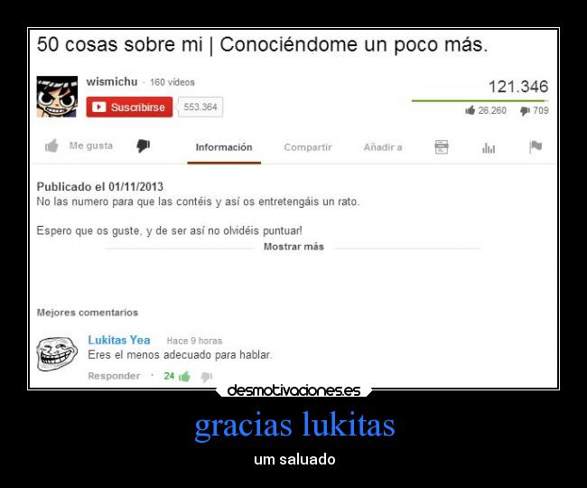 gracias lukitas - 