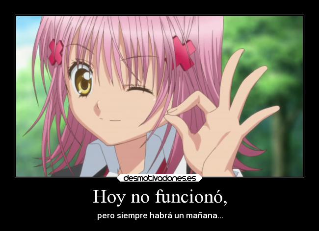 carteles anime shugo chara desmotivaciones vida desmotivaciones