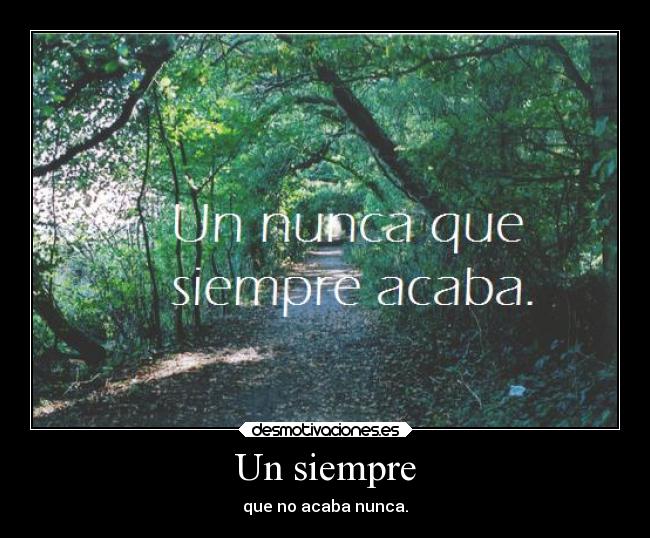 Un siempre - 