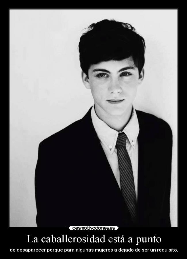 La caballerosidad está a punto - 