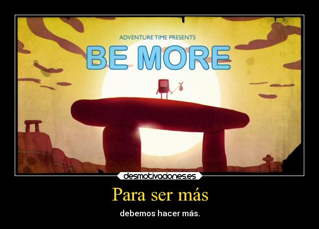 carteles adventure time desmotivaciones