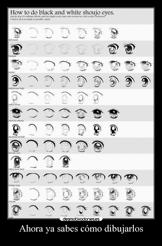 Ahora ya sabes cómo dibujarlos - 