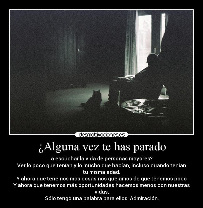 ¿Alguna vez te has parado - 