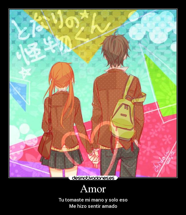 carteles amor anime desmotivaciones