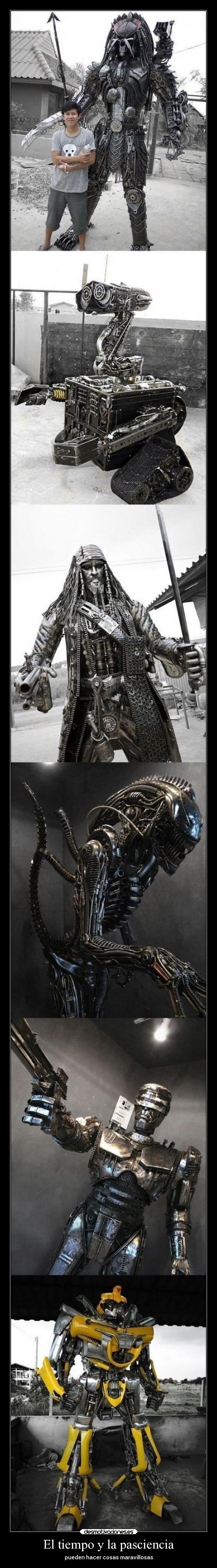 El tiempo y la pasciencia - pueden hacer cosas maravillosas