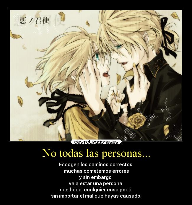 No todas las personas... -