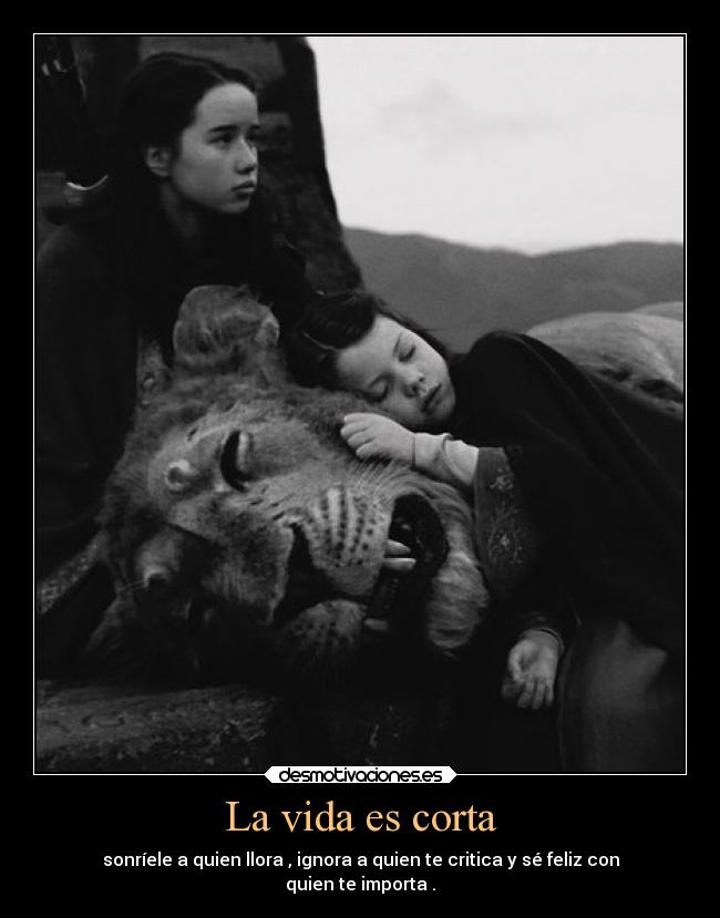 La vida es corta -