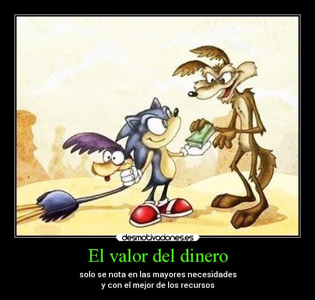 El valor del dinero - 