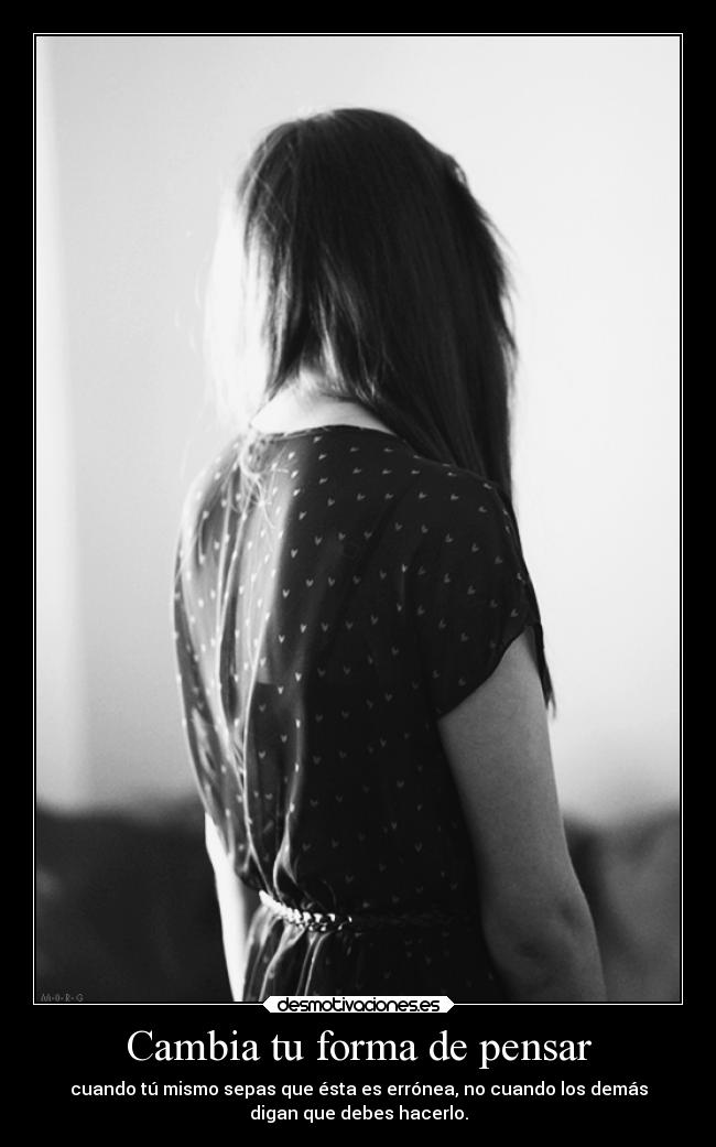Cambia tu forma de pensar - 