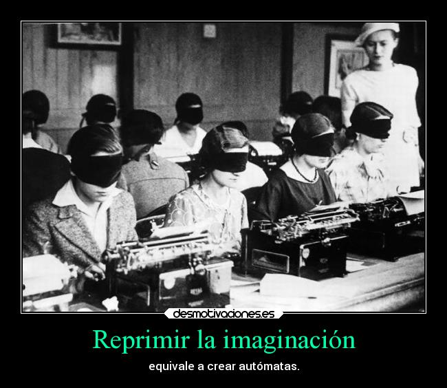 Reprimir la imaginación - 