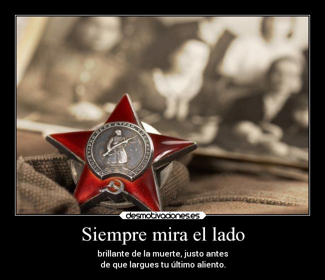 Siempre mira el lado - 