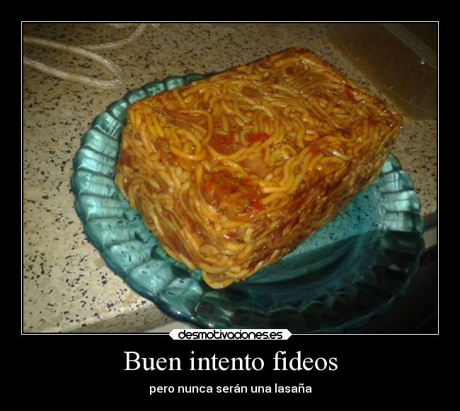 Buen intento fideos - 