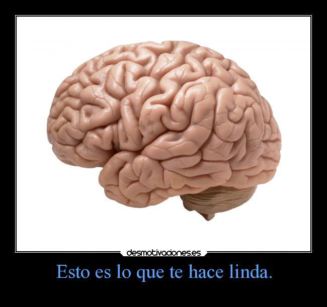 Esto es lo que te hace linda. - 