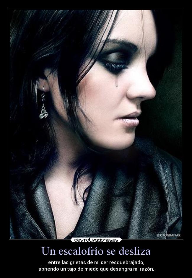 Un escalofrío se desliza - 