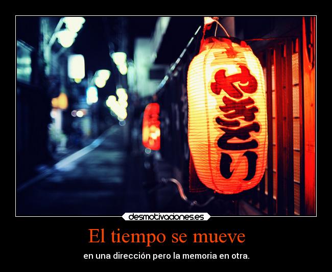 El tiempo se mueve - 