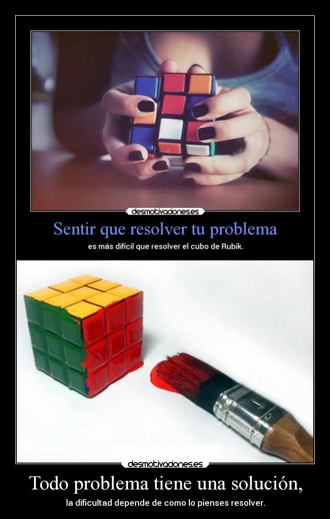 carteles fuck problems cubi rubik jesshellscythe desmotivaciones