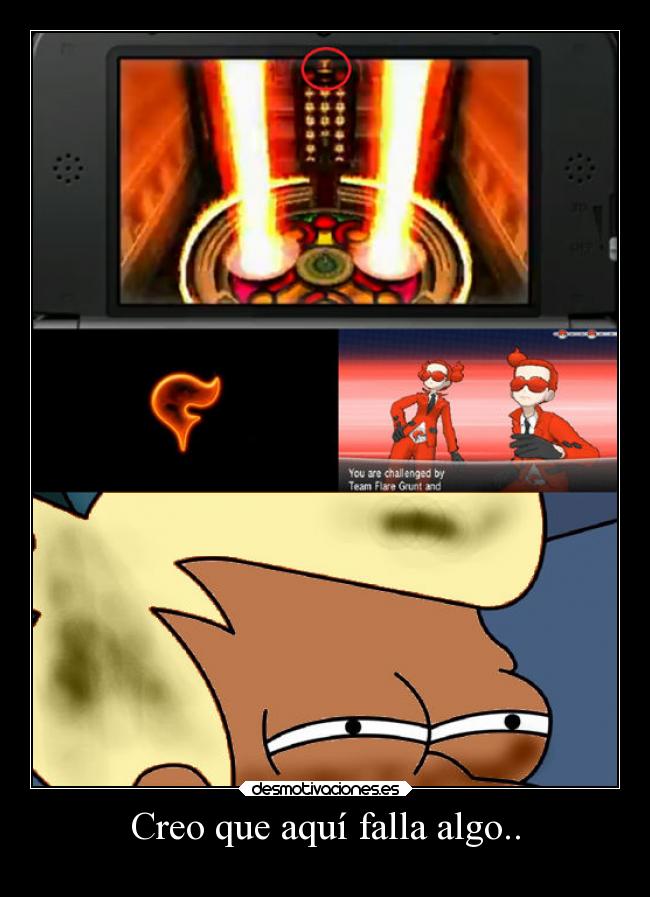 carteles team flare liga pkmn tipo fuego simbolo desmotivaciones