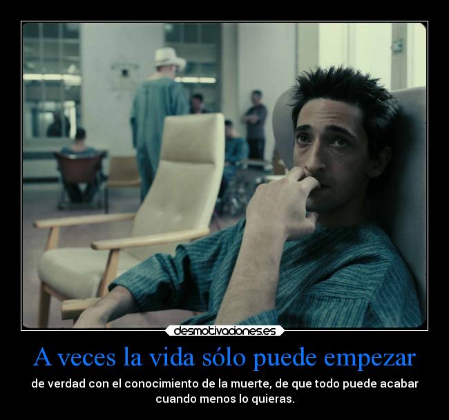 carteles vida 24fps the jacket frase tambien thelittleprincces thelittleprincess clanmosionados tlpss desmotivaciones