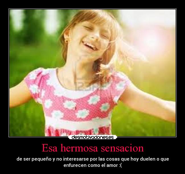 Esa hermosa sensacion -