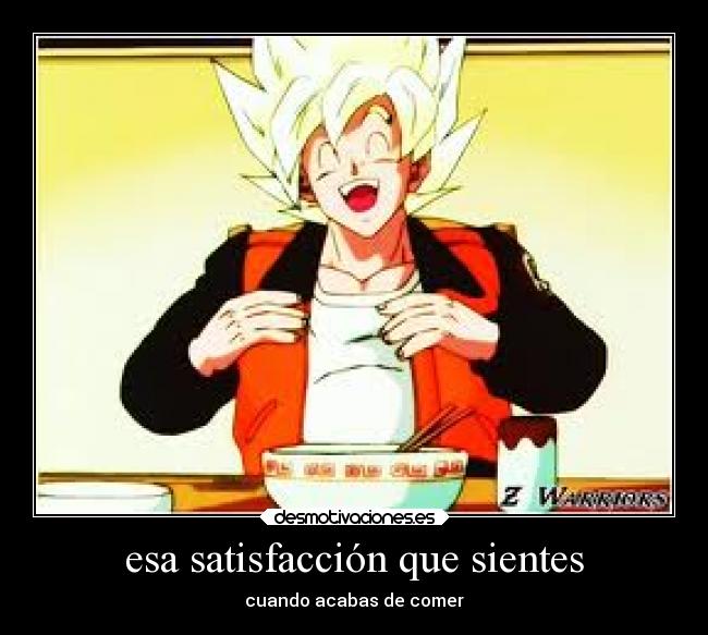 esa satisfacción que sientes - 