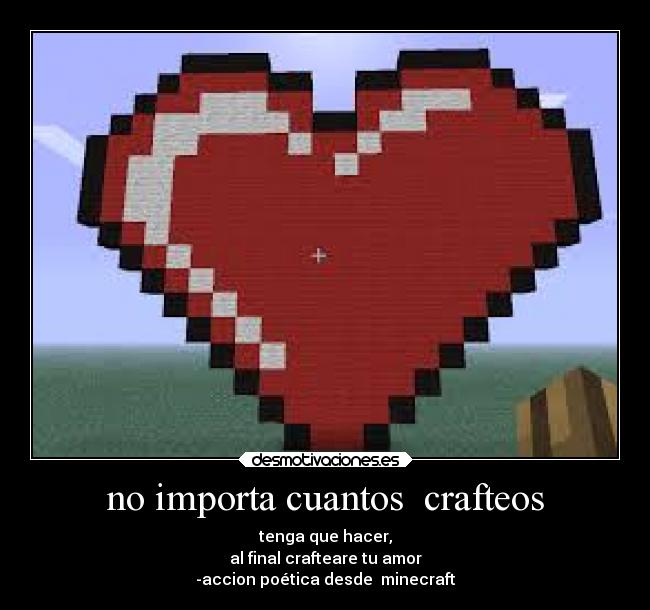 no importa cuantos  crafteos - 