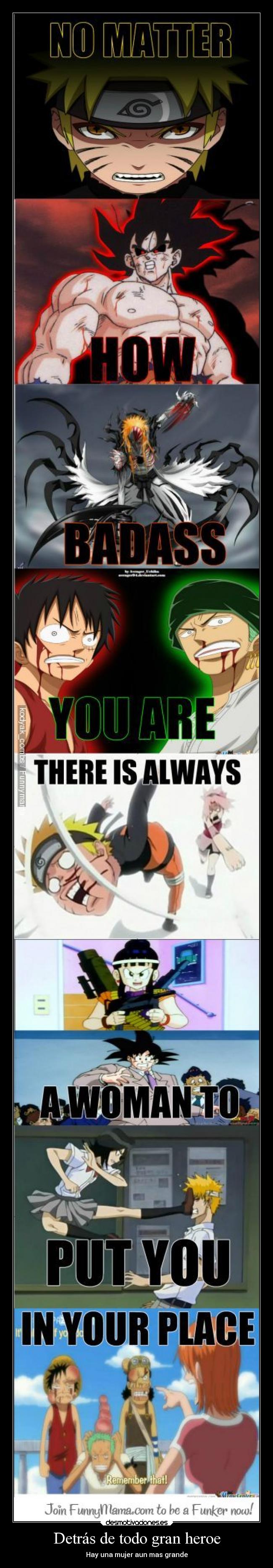 Detrás de todo gran heroe -