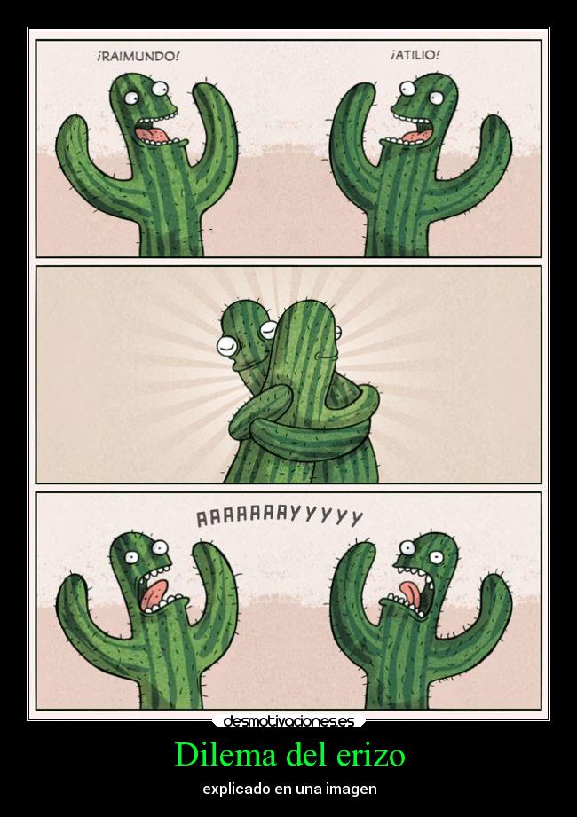 carteles dilemas desmotivaciones