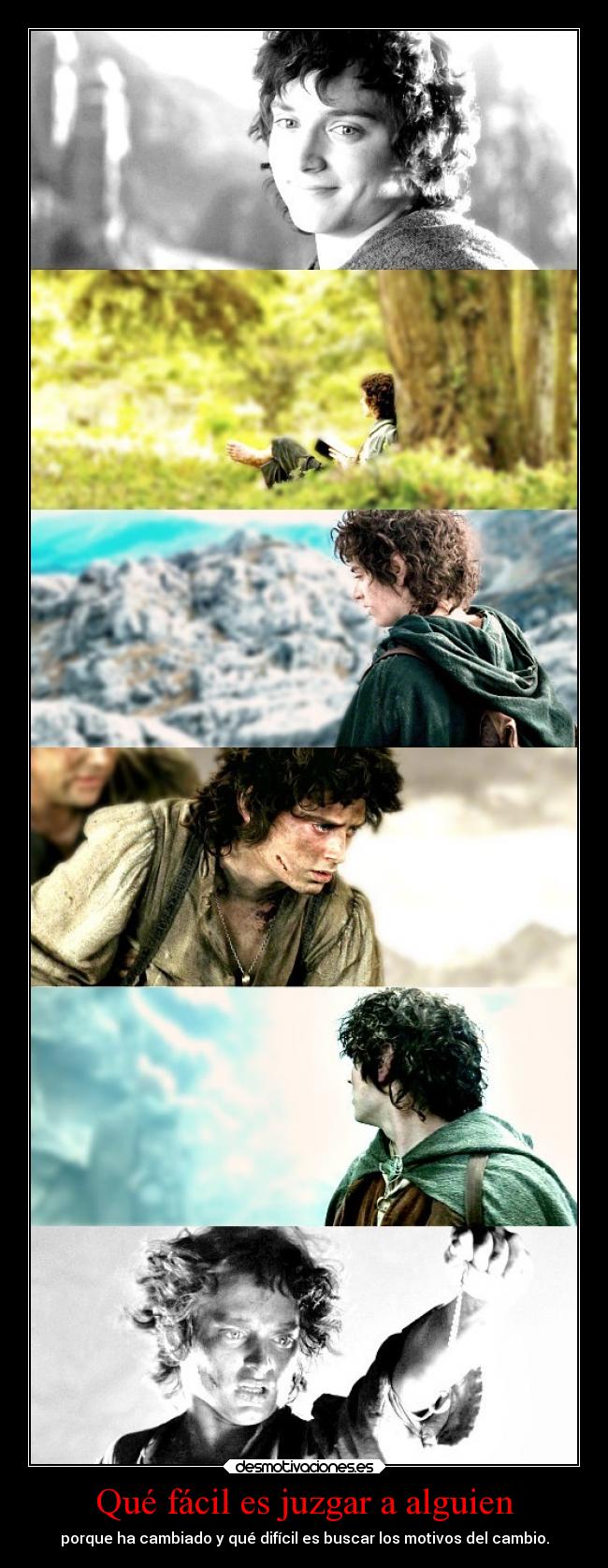 Qué fácil es juzgar a alguien -