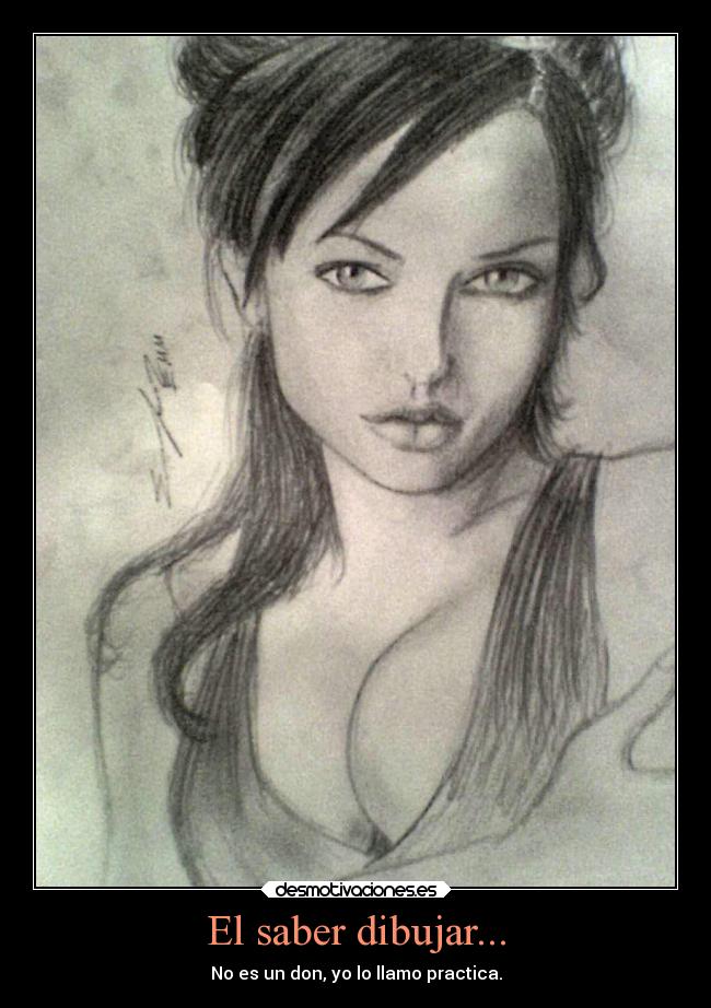 El saber dibujar... - 