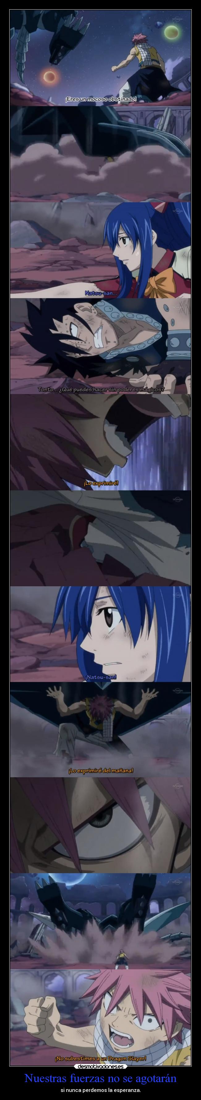 Nuestras fuerzas no se agotarán -