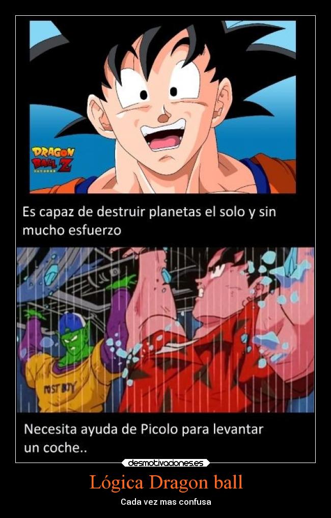 Lógica Dragon ball -