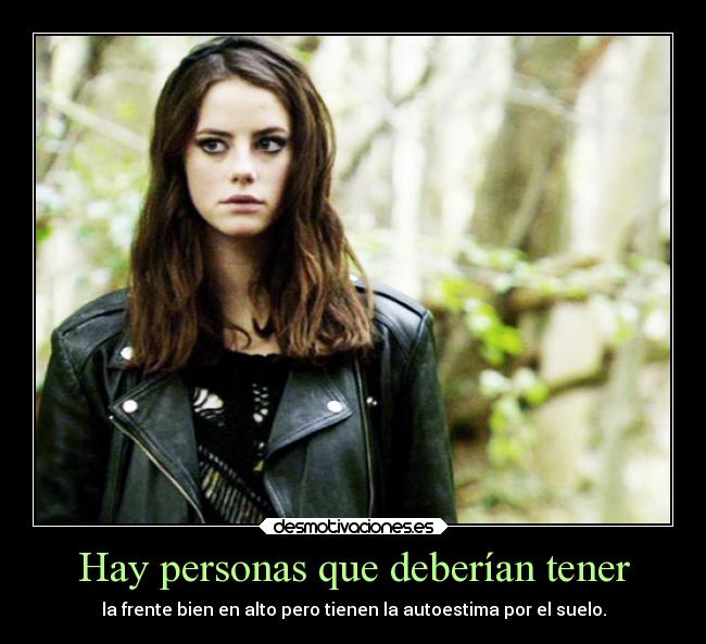 Hay personas que deberían tener - 