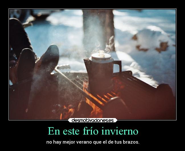 En este frío invierno -