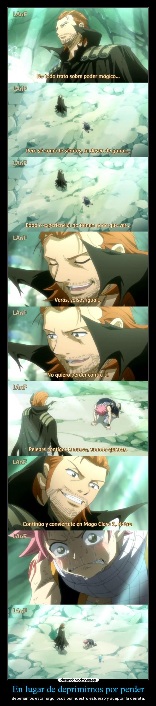 carteles fairy tail natsu gildarts clandominadores ejercitodemar desmotivaciones