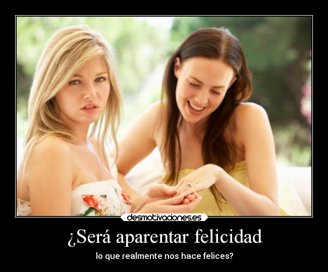 carteles felicidad chica que esta haciendole envidia otra hace feliz estar mas alto que ella desmotivaciones