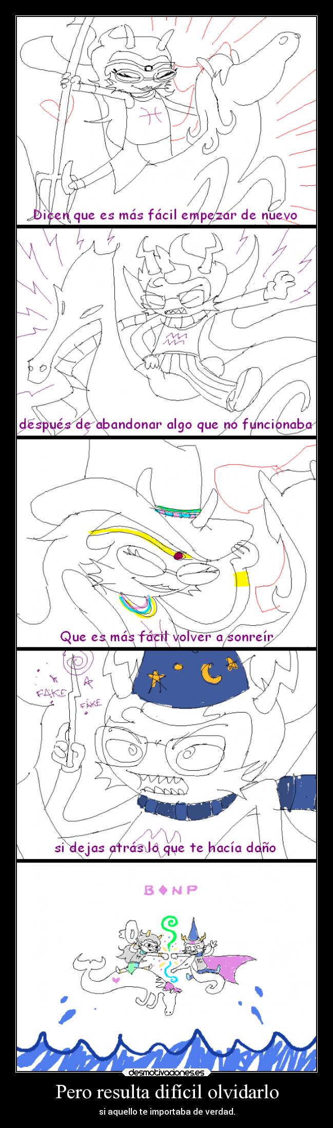 carteles se por que subo esto aburro mucho eridan feferi homestuck desmotivaciones