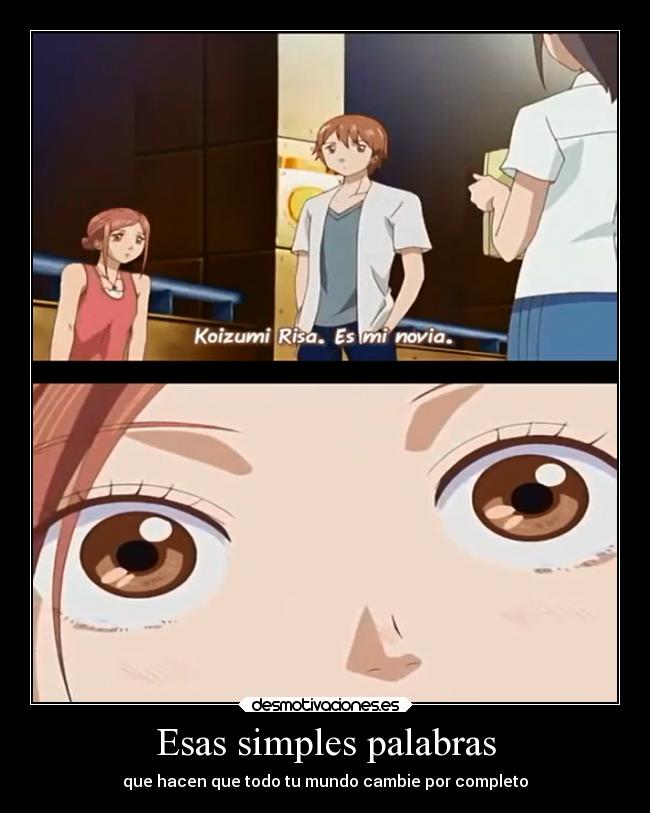 Esas simples palabras - 