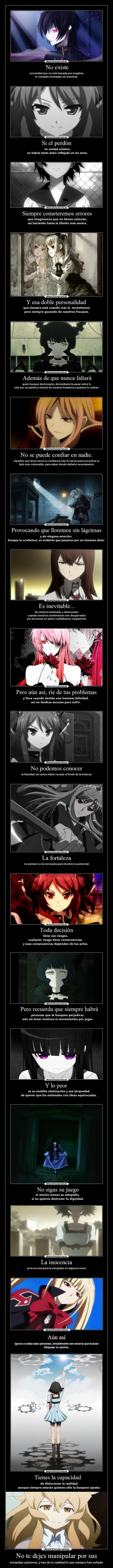 No te dejes manipular por sus - 