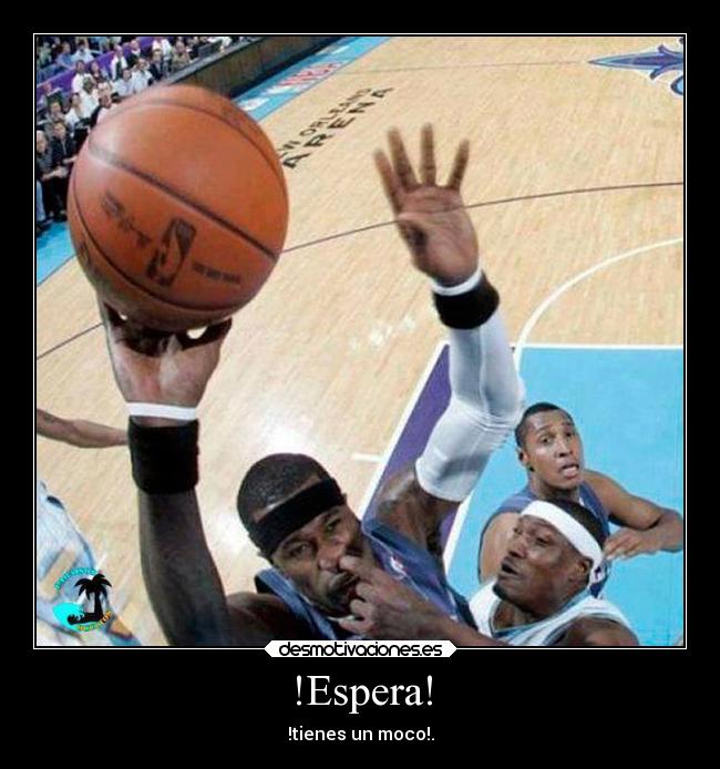 !Espera! - !tienes un moco!.