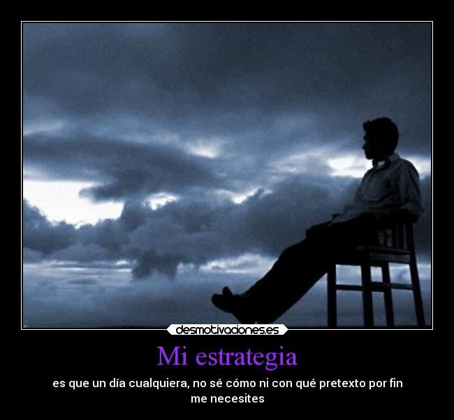 Mi estrategia -