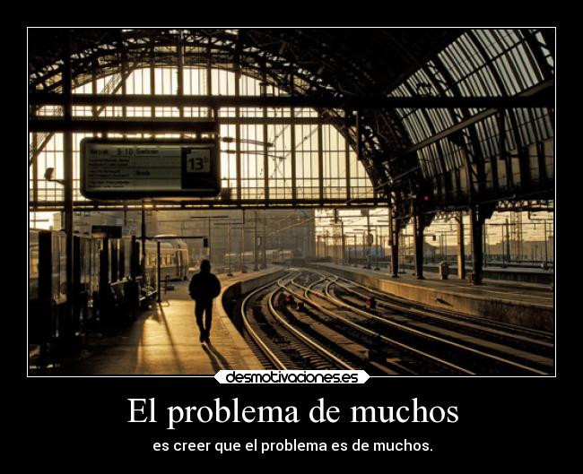 El problema de muchos - 